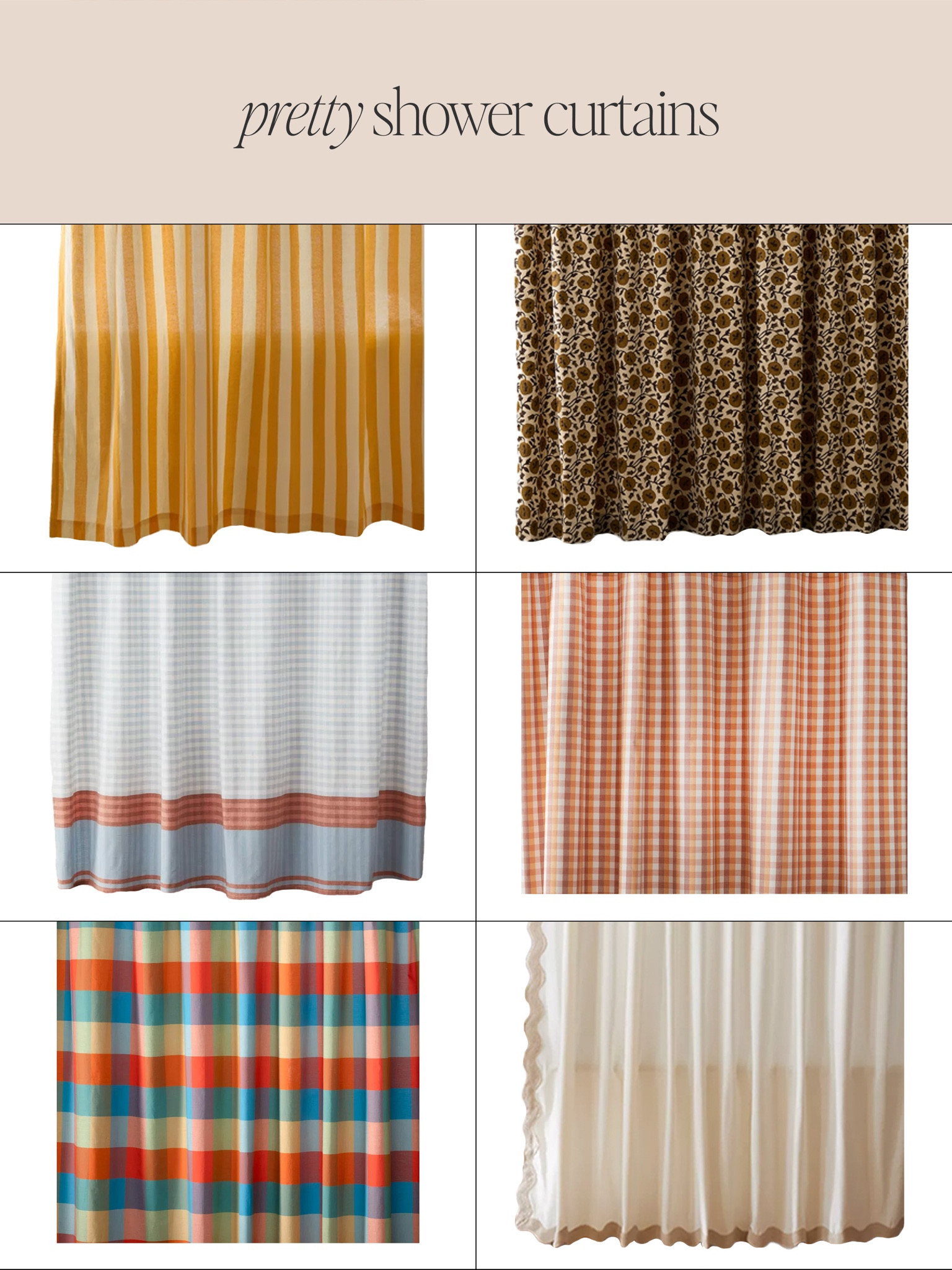 pretty shower curtains!

#LTKHome