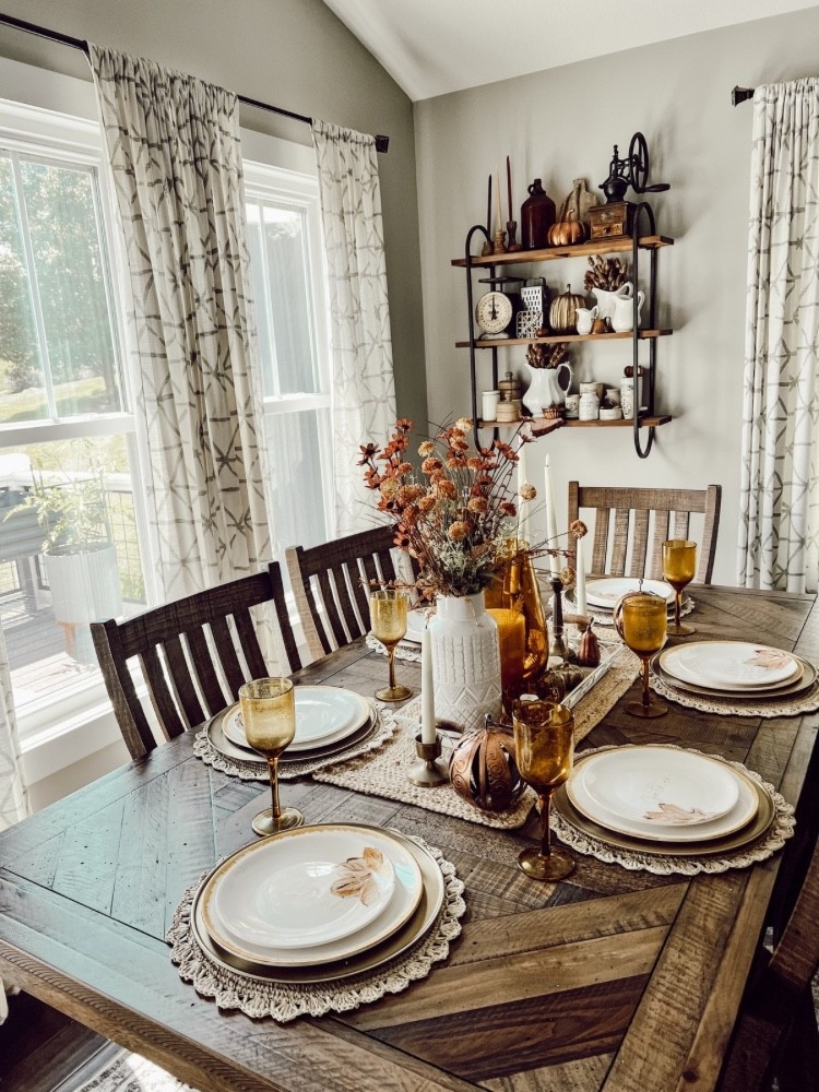 All ready for cozy fall dinners in the evening here! 

#LTKSeasonal #LTKHome