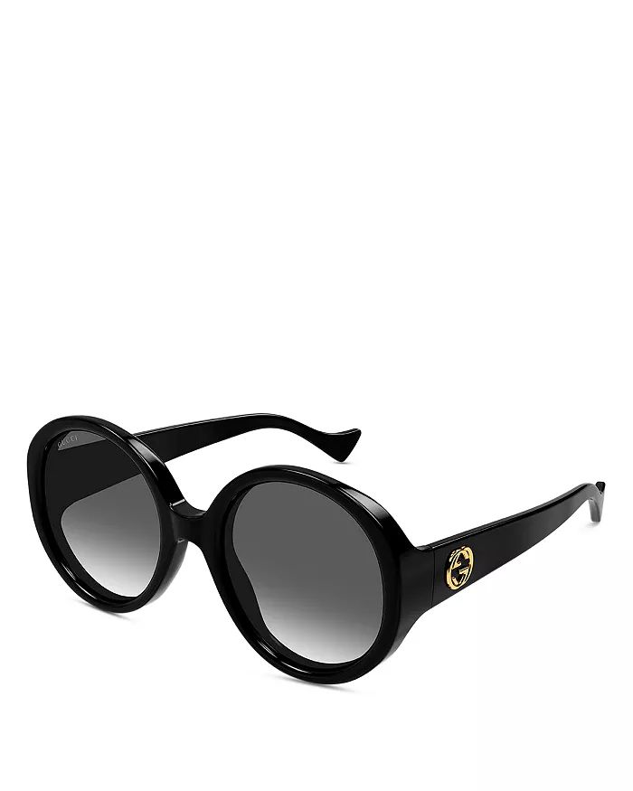 GG Round Sunglasses, 56mm | Bloomingdale's (US)