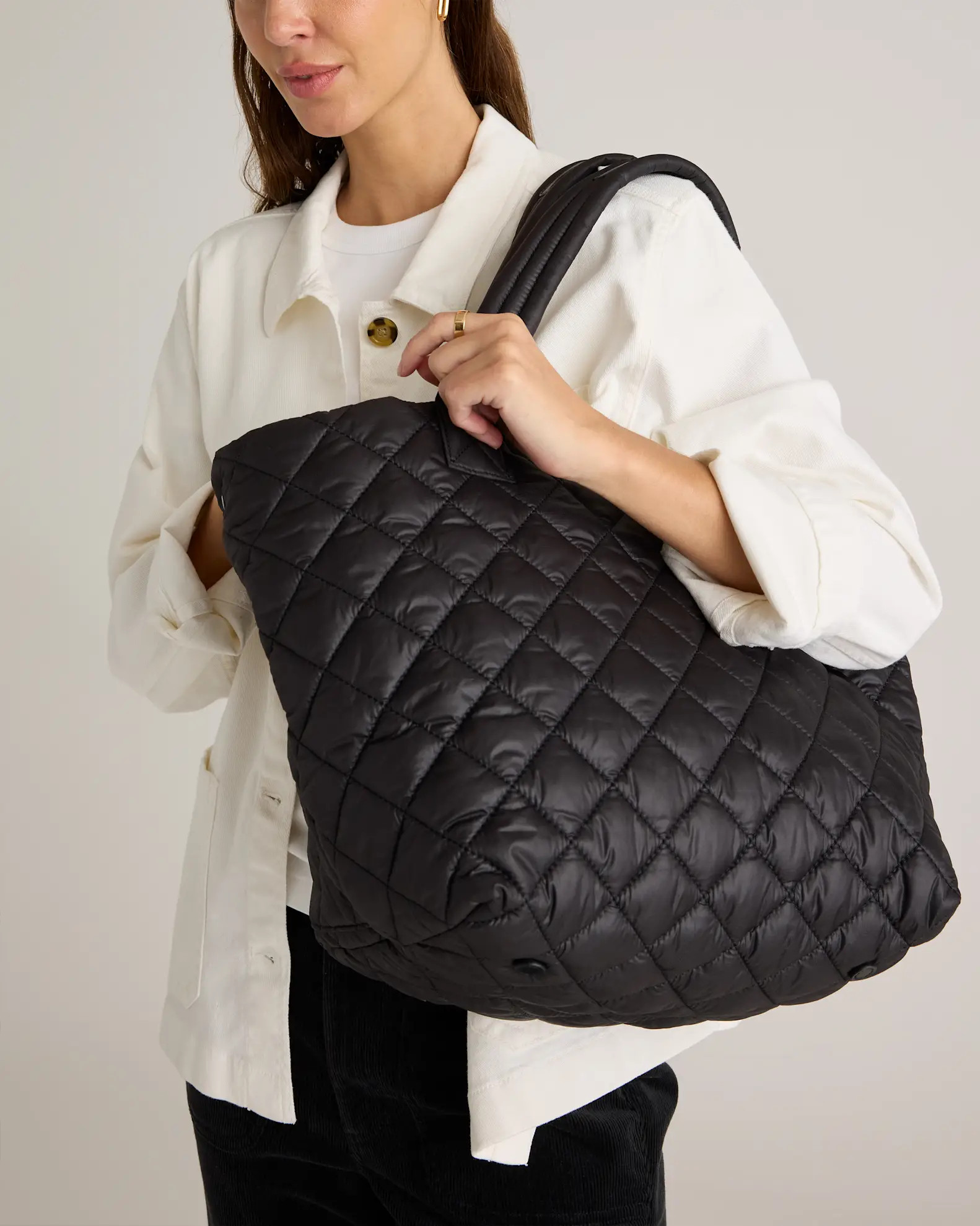 Transit Quilted Carry-All Tote | Quince