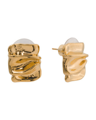 Gold Geometric Earrings | TJ Maxx