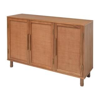 Hopper Studio Delancey 3 Door Blond Cabinet 7161LN583AUJ09 - The Home Depot | The Home Depot