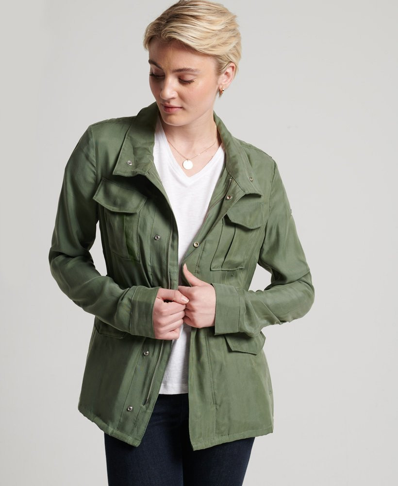 Cupro M65 Jacket | Superdry (US)