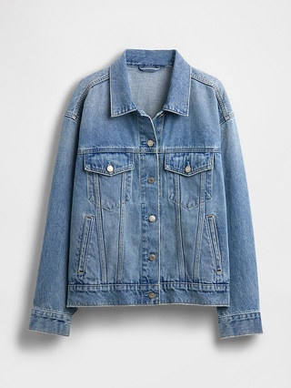 Oversized Icon Denim Jacket | Gap (US)