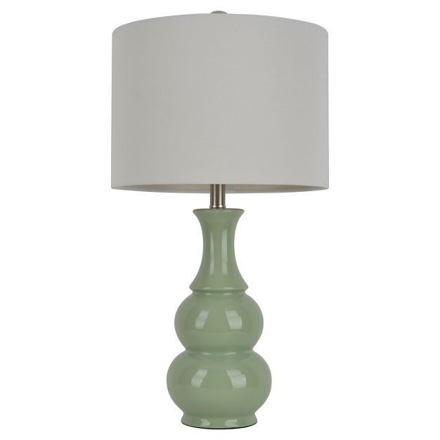26" Ceramic Table Lamp Light Green - J.Hunt | Target