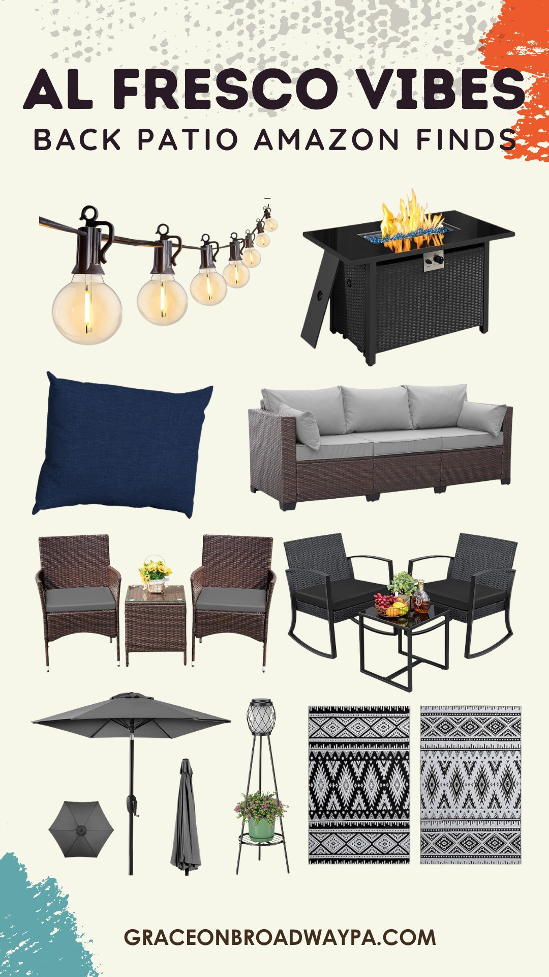 Are you ready to turn your backyard into a haven of relaxation and style? From stylish seating options to cozy decor accents, these must-have amazon finds will transform your back patio into a chic and inviting space! Think comfy lounge chairs, statement rugs, and ambient lighting to set the mood. 🌞🍹#BackPatioDecor #OutdoorLiving #AmazonFinds #PatioInspiration #HomeDecor #OutdoorOasis #OutdoorStyle #PatioDecor #AlFrescoLiving

#LTKstyletip #LTKhome #LTKover40