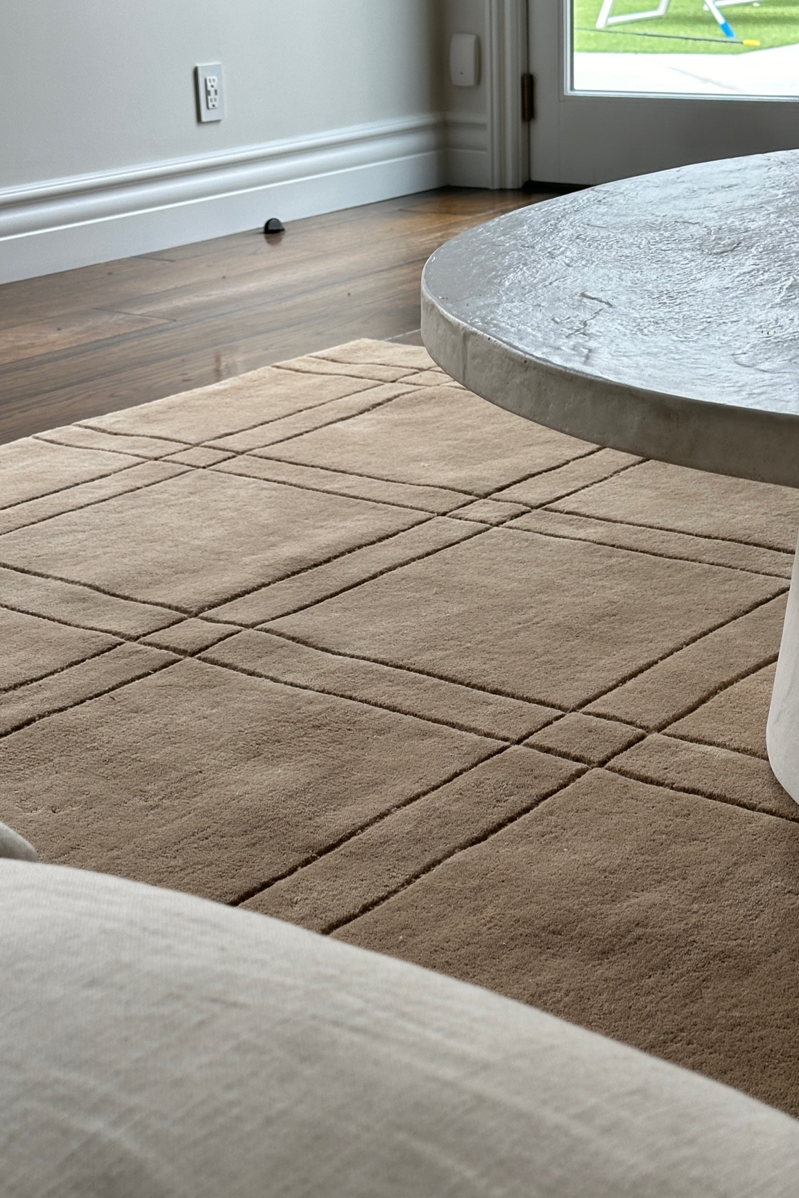 The perfect living room rug 
Neutral area rug 
Affordable rug 
Tan rug 
Wayfair wool rug 

#LTKHome #LTKStyleTip #LTKFamily