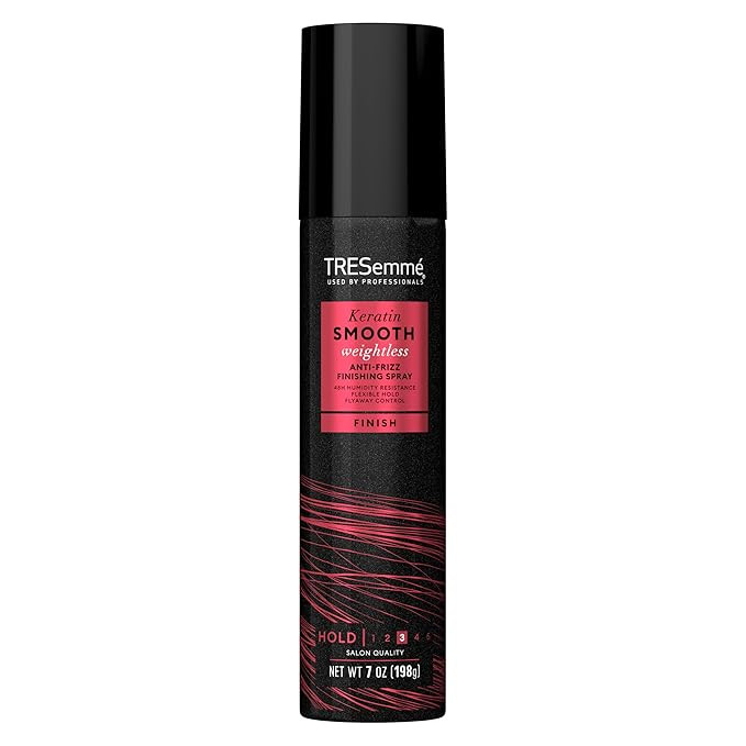 TRESemmé Anti-Frizz Finishing Spray Keratin Smooth for a Flexible Hold, Weightless, 7 Fl Oz | Amazon (US)