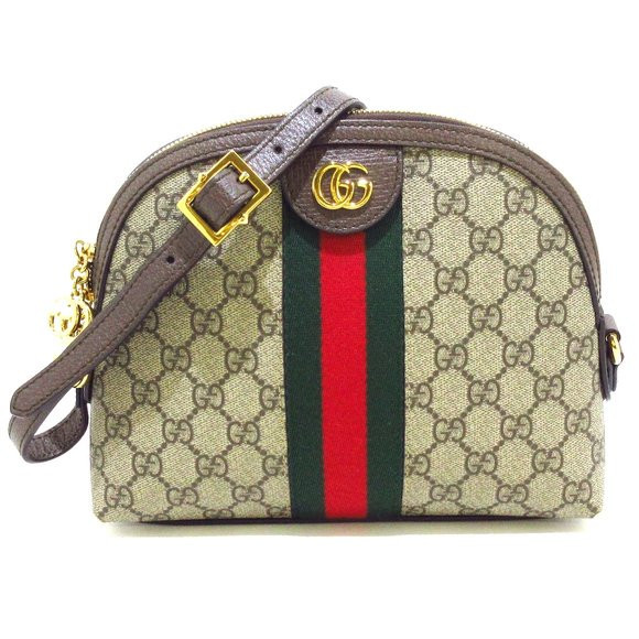 GUCCI GG Supreme/Ophidia Shoulder Bag 499621 CreamBrown PVCLeather Women | Poshmark