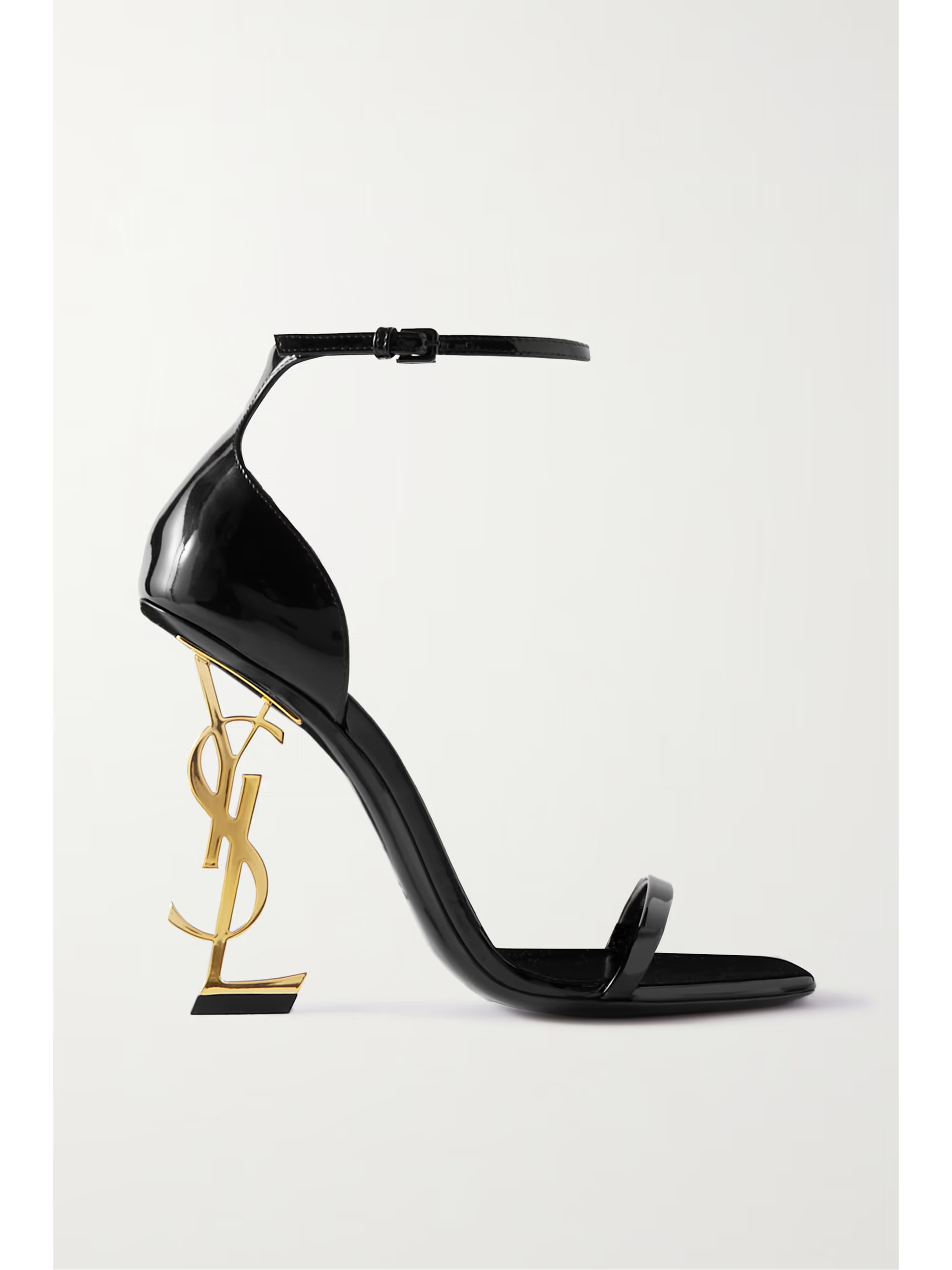 Opyum embellished patent-leather sandals | NET-A-PORTER (US)