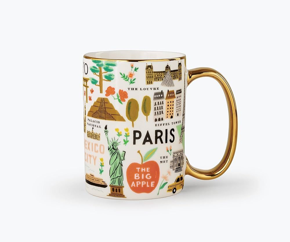 RIFLE PAPER CO. Porcelain Mug | For Everyday Use and Gatherings with Unique Designs, for Friends ... | Amazon (US)