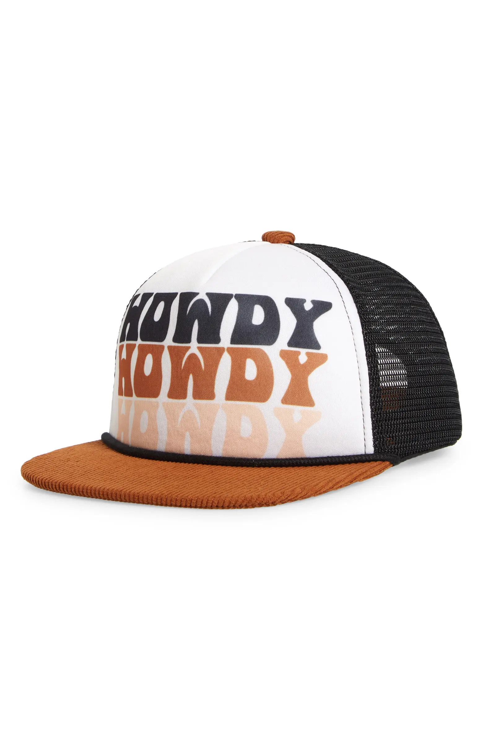 Tiny Whales Kids' Howdy Trucker Hat | Nordstrom | Nordstrom