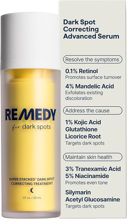 REMEDY for Dark Spots, Advanced Discoloration Correcting Serum with Retinol | Amazon (US)