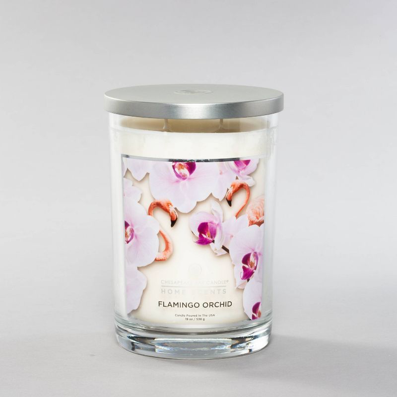 Jar Candle Flamingo Orchid - Home Scents by Chesapeake Bay Candle | Target