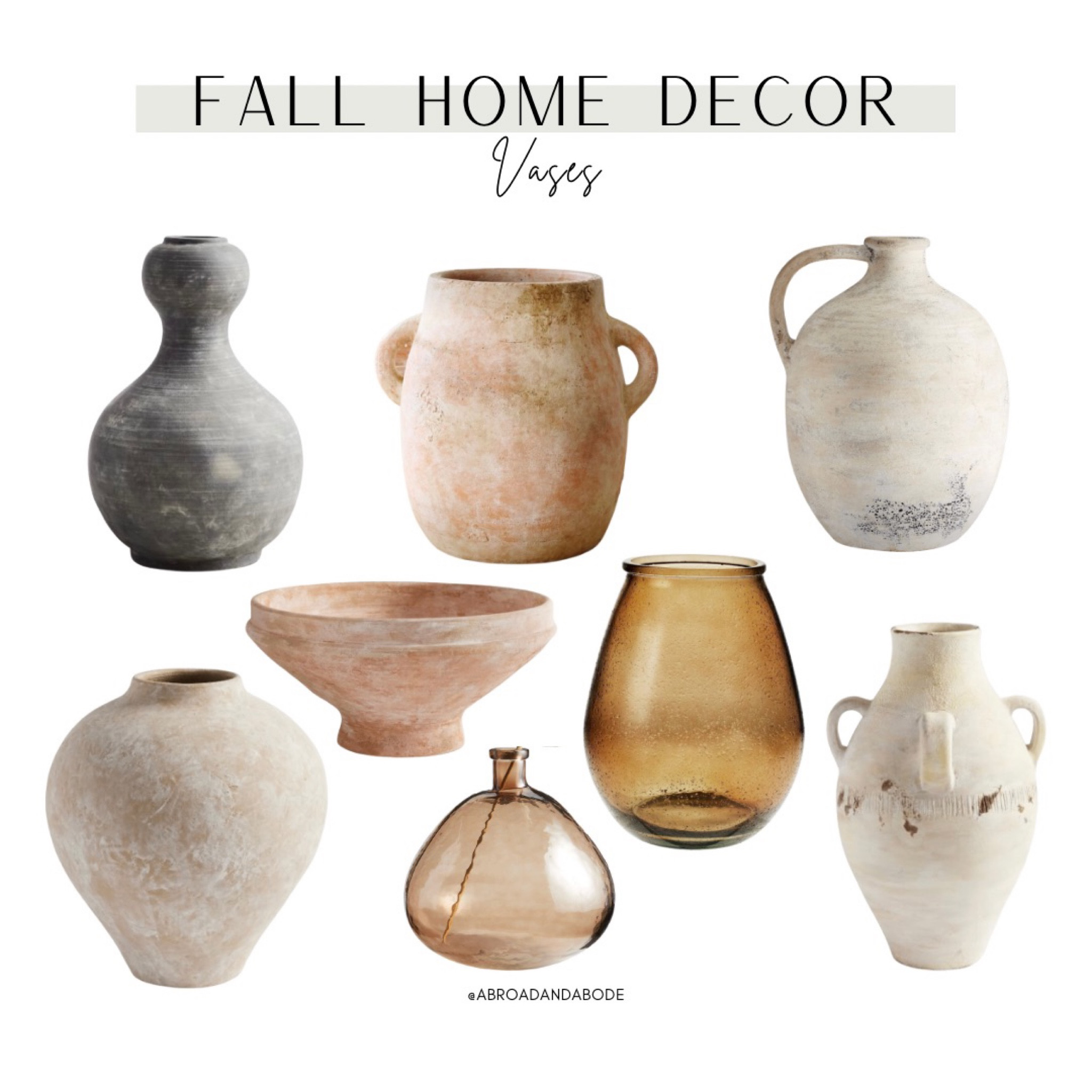 Vases for your fall faux stems!

Fall vases, fall decor, fall florals, fall home decor, pottery barn, modern home decor, entryway decor, living room decor

#LTKSeasonal #LTKhome #LTKunder50
