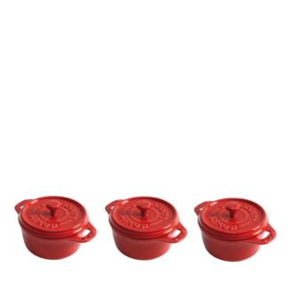 Round Mini 4" Cocotte, Set of 3 | Bloomingdale's (US)