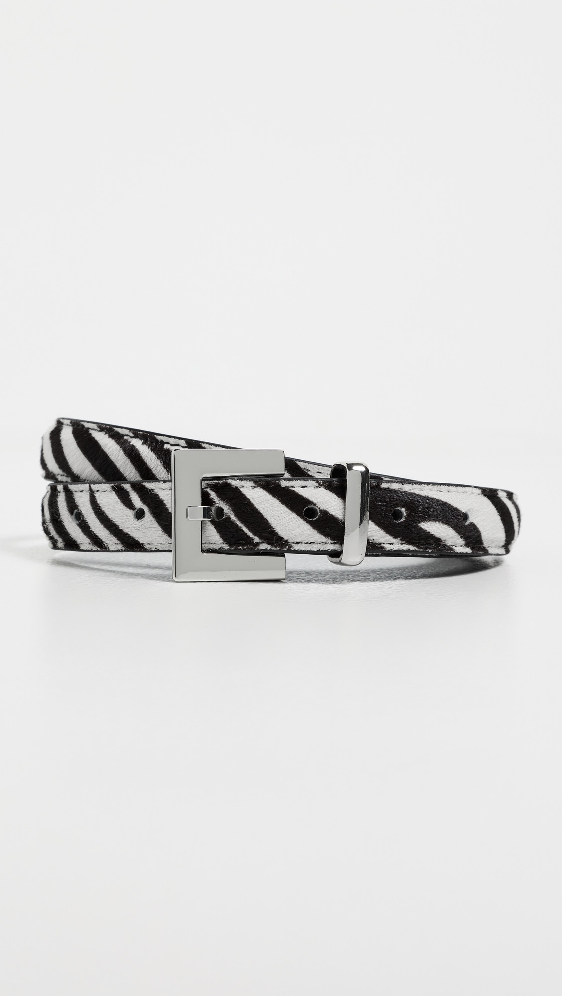 ANINE BING Nicola Belt Zebra XS/S | Shopbop
