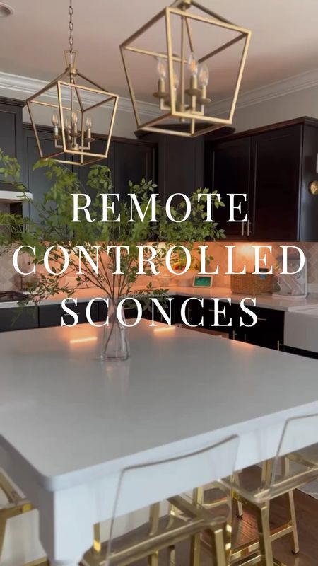 Remote controlled sconces! These are so easy to use with any e12 candelabra bulb base lighting! Lots of sconces use the e12 base which makes it so versatile! 

#LTKhome #LTKHoliday #LTKparties
