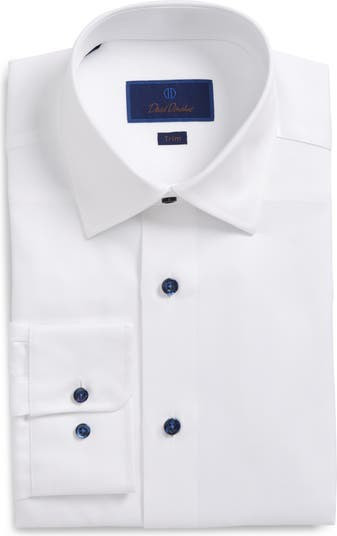 Trim Fit Solid Dress Shirt | Nordstrom