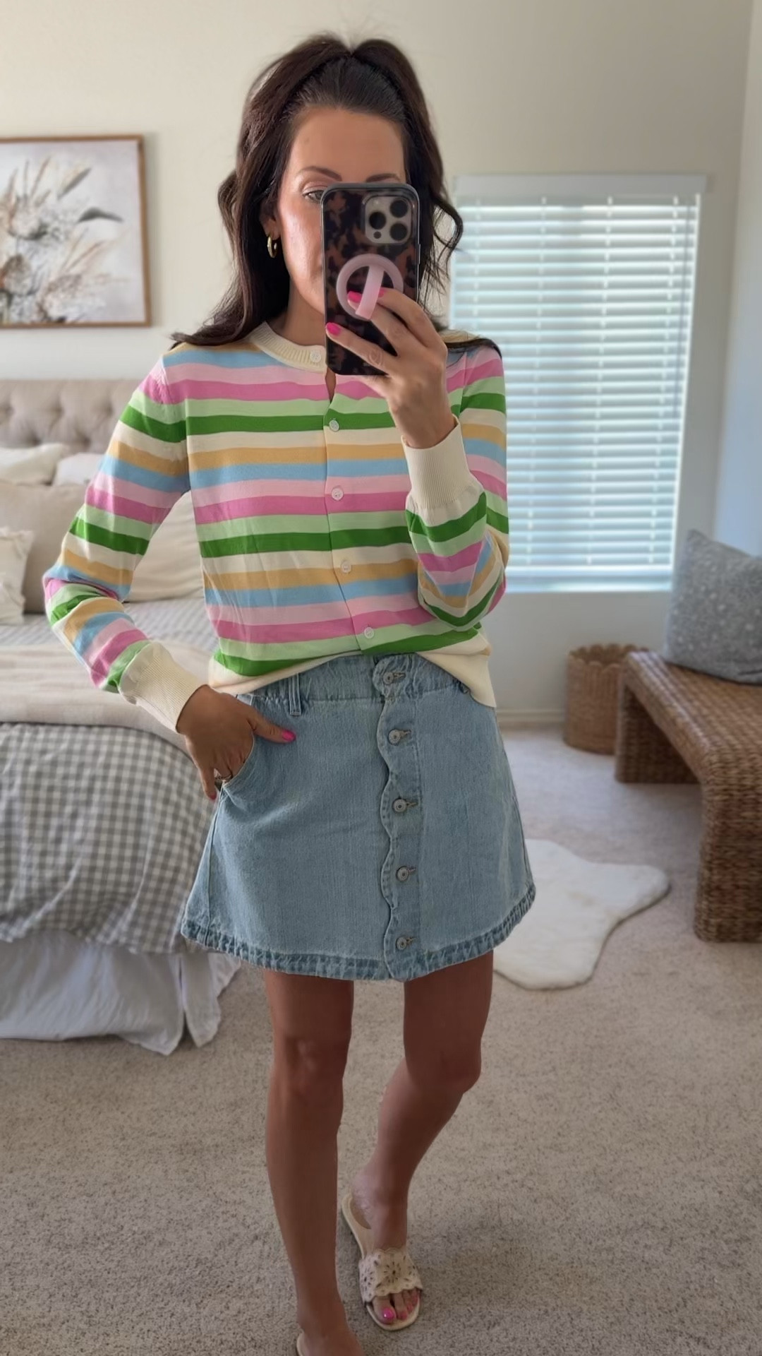 Medium cardigan RESTOCKED! Will go quick but wanted to share in case you can grab!! Wearing a 2 in the skirt 

#LTKootd #LTKSaleAlert #LTKSeasonal