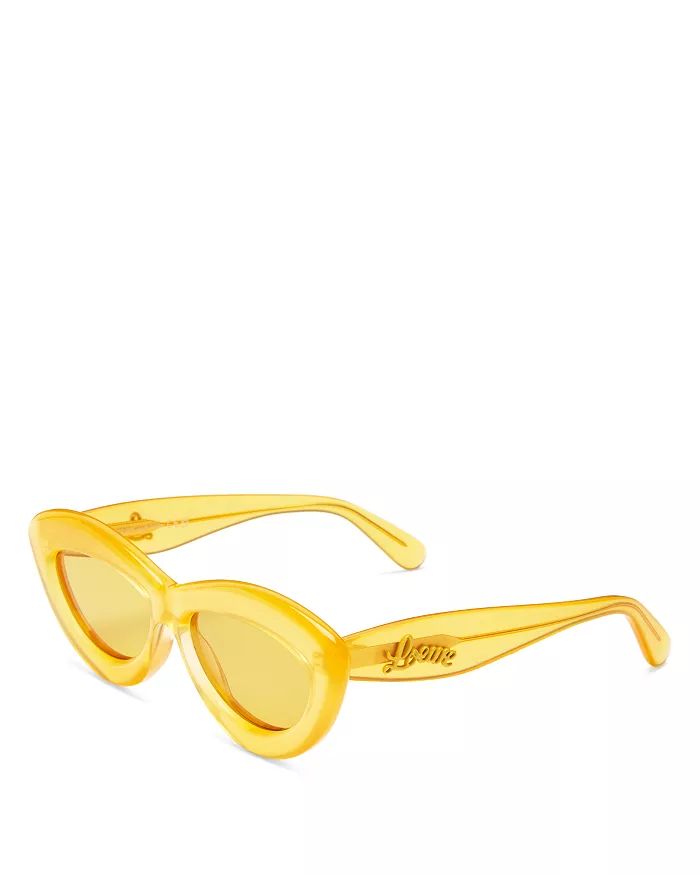 Curvy Cat Eye Sunglasses, 54mm | Bloomingdale's (US)