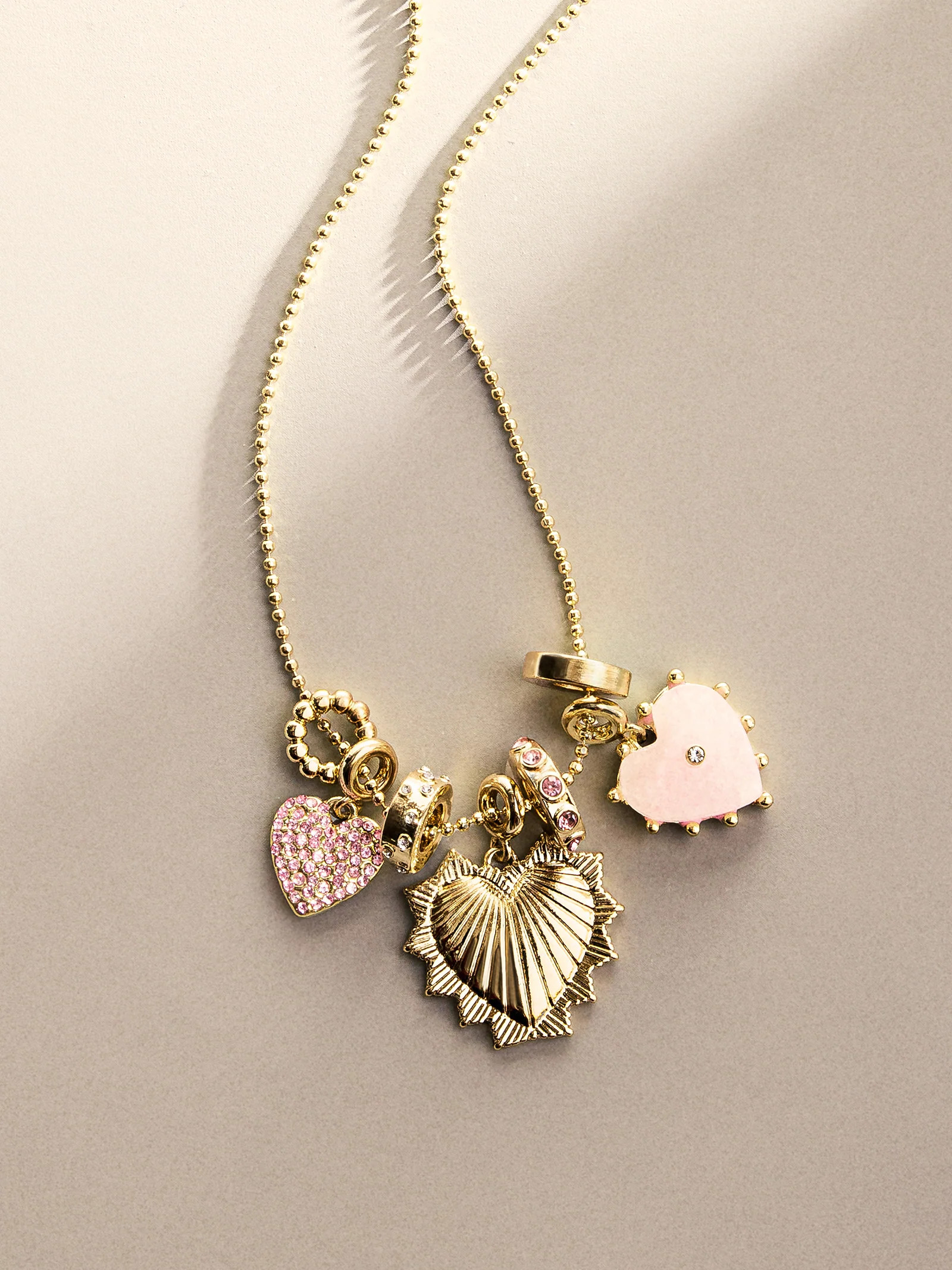 Heart Charm Necklace - Heart | BaubleBar