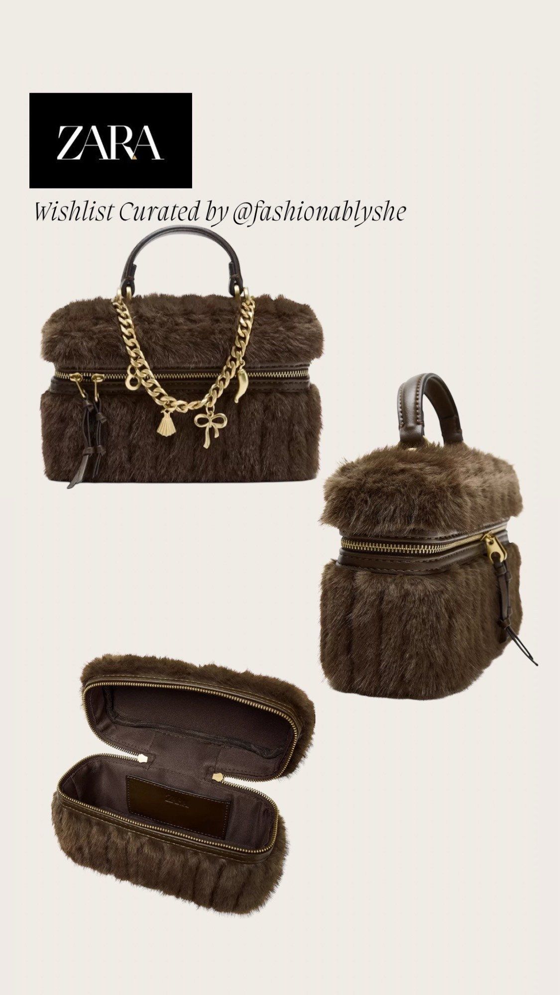 Zara fur vanity bag

#LTKmomlife #LTKOver40 #LTKdayinmylife