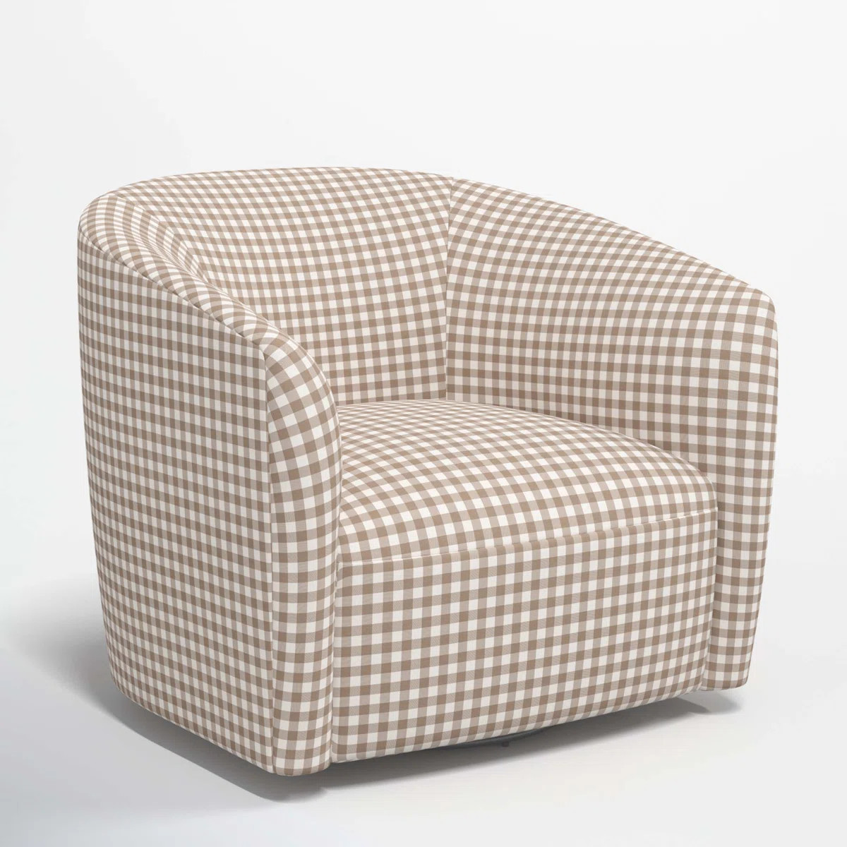 Marita Upholstered Swivel Barrel Chair | Wayfair North America