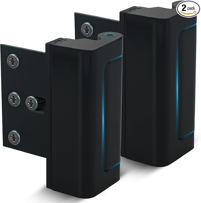 Dwell+Good Door Locks (2-Pack) - Easy To Install Aluminum Home Security Door Locks for Front Door... | Amazon (US)