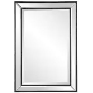 Home Decorators Collection HDC 22 in. W x 32 in. H Black Organic Mirror HDE00973 - The Home Depot | The Home Depot