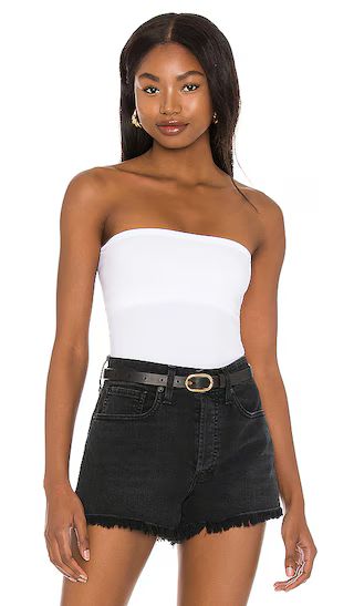 Carrie Tube Top in White | Revolve Clothing (Global)