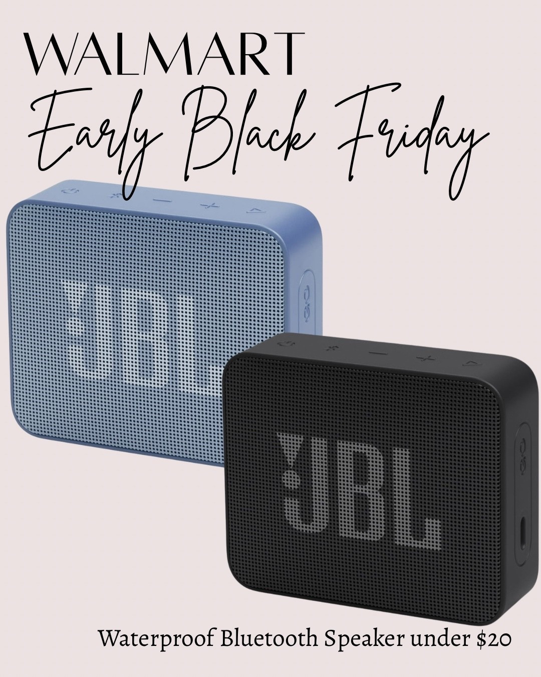 Mini waterproof Bluetooth speaker under $20!




Christmas gift idea 
Stocking stuffer 
Gifts for him 
Gifts for her 
Gifts for teens 
Walmart finds
Black Friday deal 

#LTKGiftGuide #LTKCyberWeek #LTKSaleAlert
