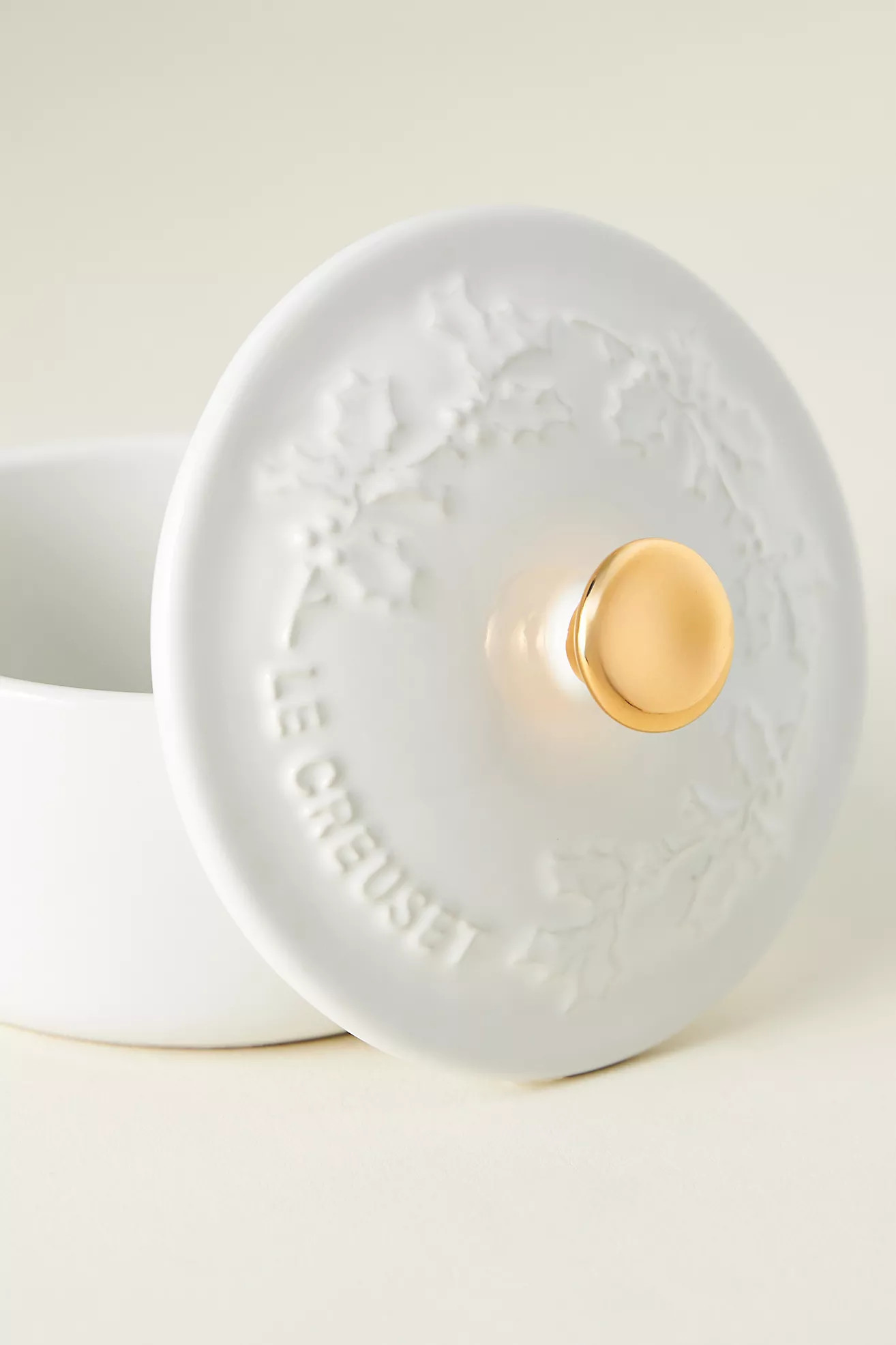 Le Creuset Holly Collection Mini Cocotte | Anthropologie (US)