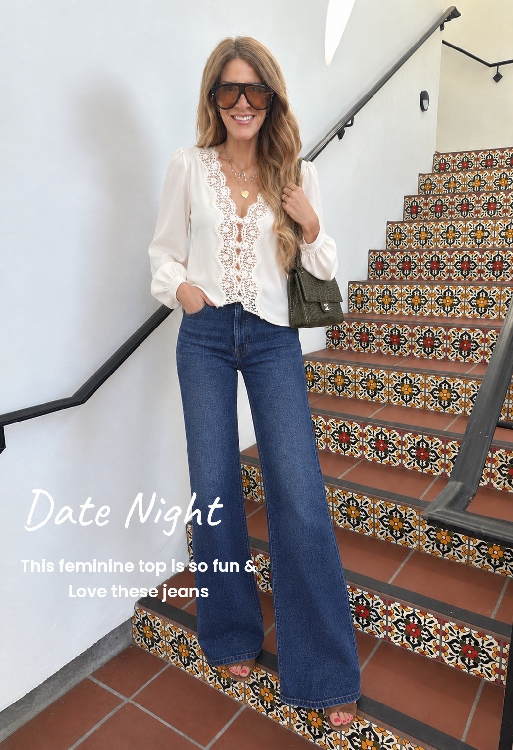 Fall date night casual dinner look love this top! Runs true

#LTKootd #LTKSeasonal #LTKOver40