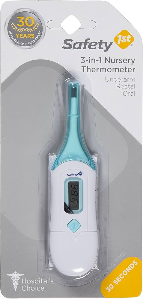 Safety 1st 3-in-1 Nursery Thermometer, Analog | Amazon (US)