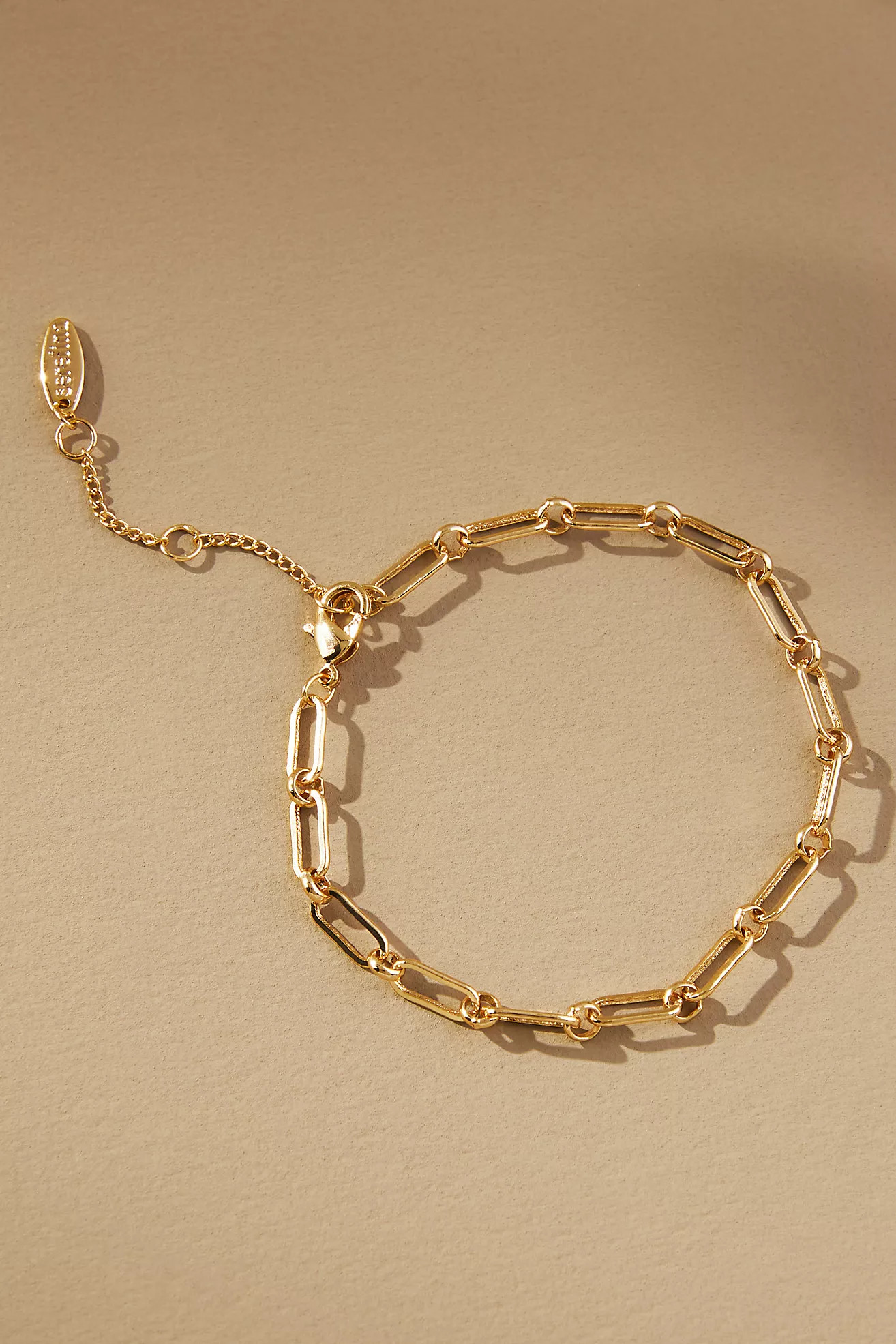 Delicate Paperclip Chain Bracelet | Anthropologie (US)