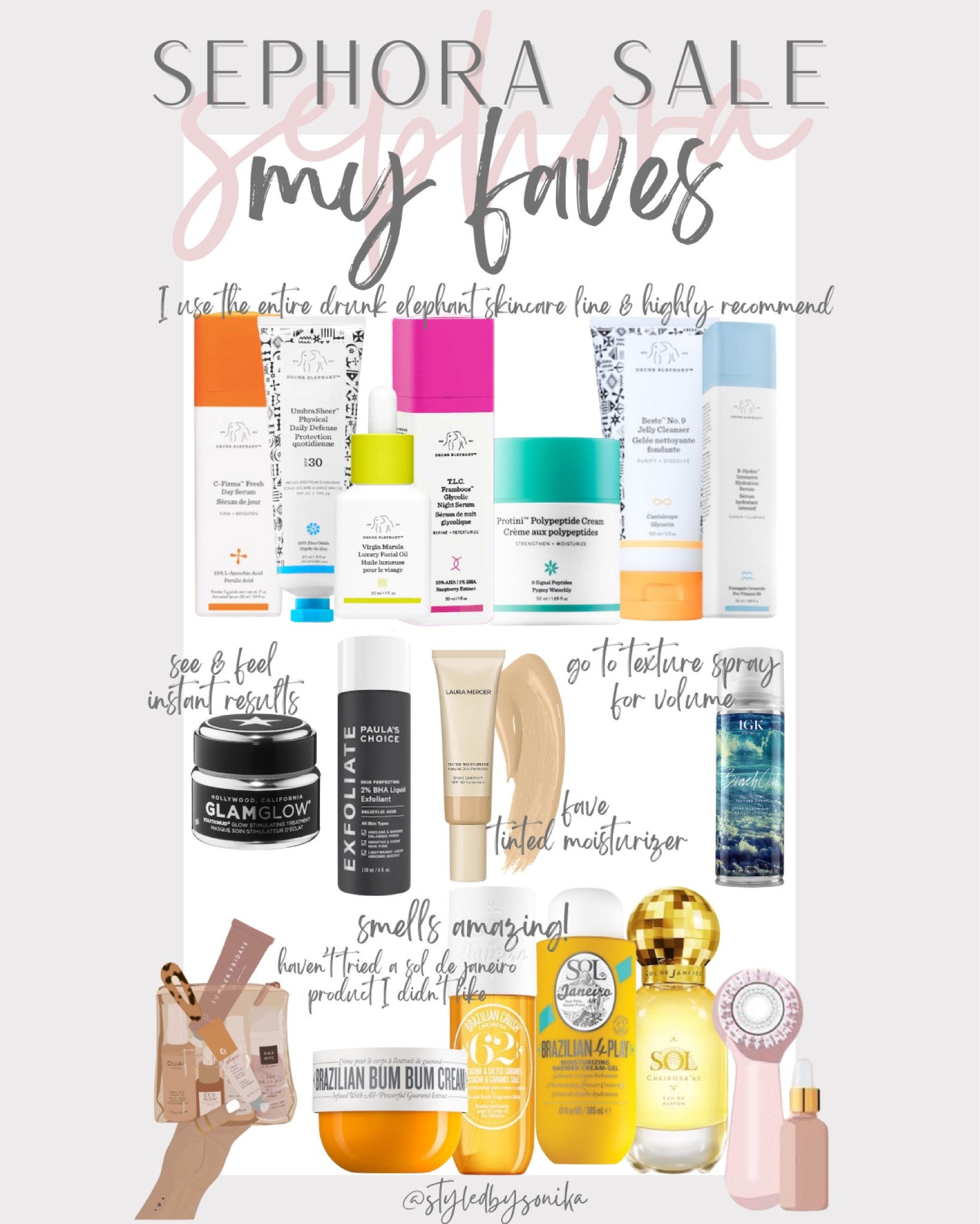 Sephora faves beauty skincare sale 

#LTKunder50 #LTKbeauty #LTKsalealert