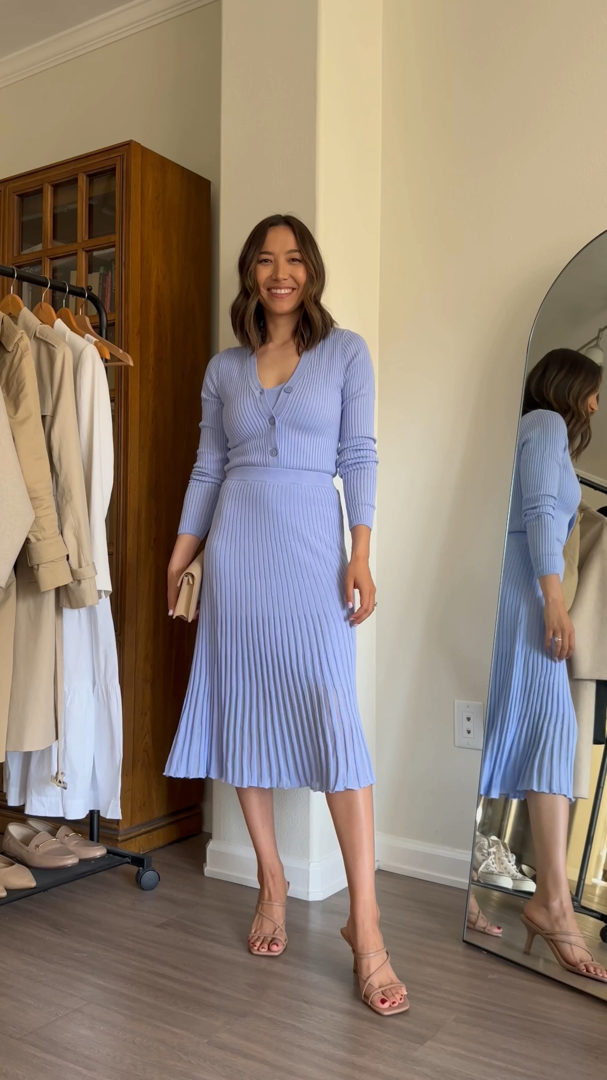 The perfect spring cardigan/midi skirt matching set! I love how it falls!

Cardigan & skirt xs

Lavender/ lilac spring set under $50 per piece from @walmartfashion

#LTKwedding #LTKSeasonal #LTKunder50