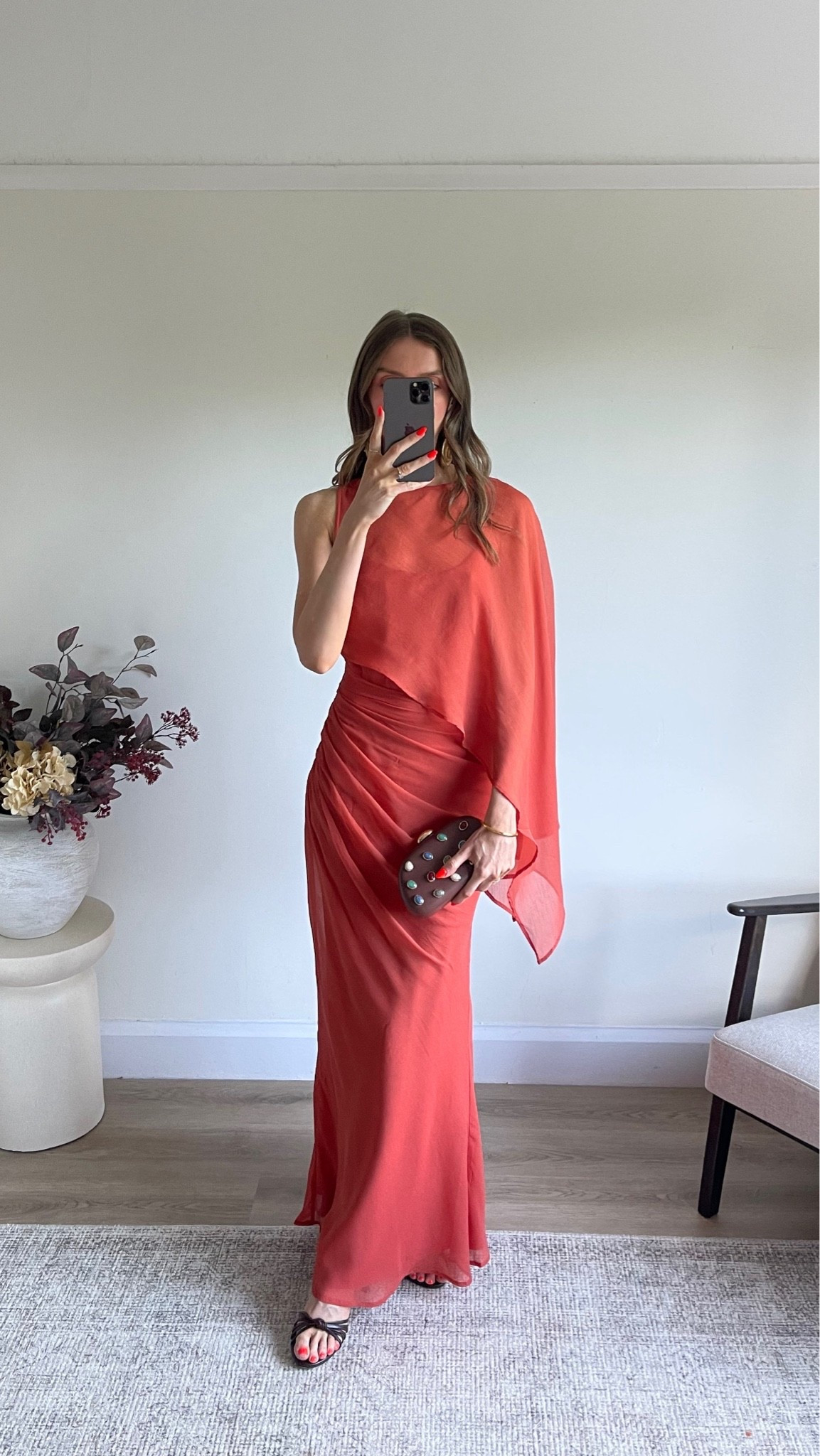 Wedding guest inspiration 
Size 8 in the dress
I’m 5ft 6