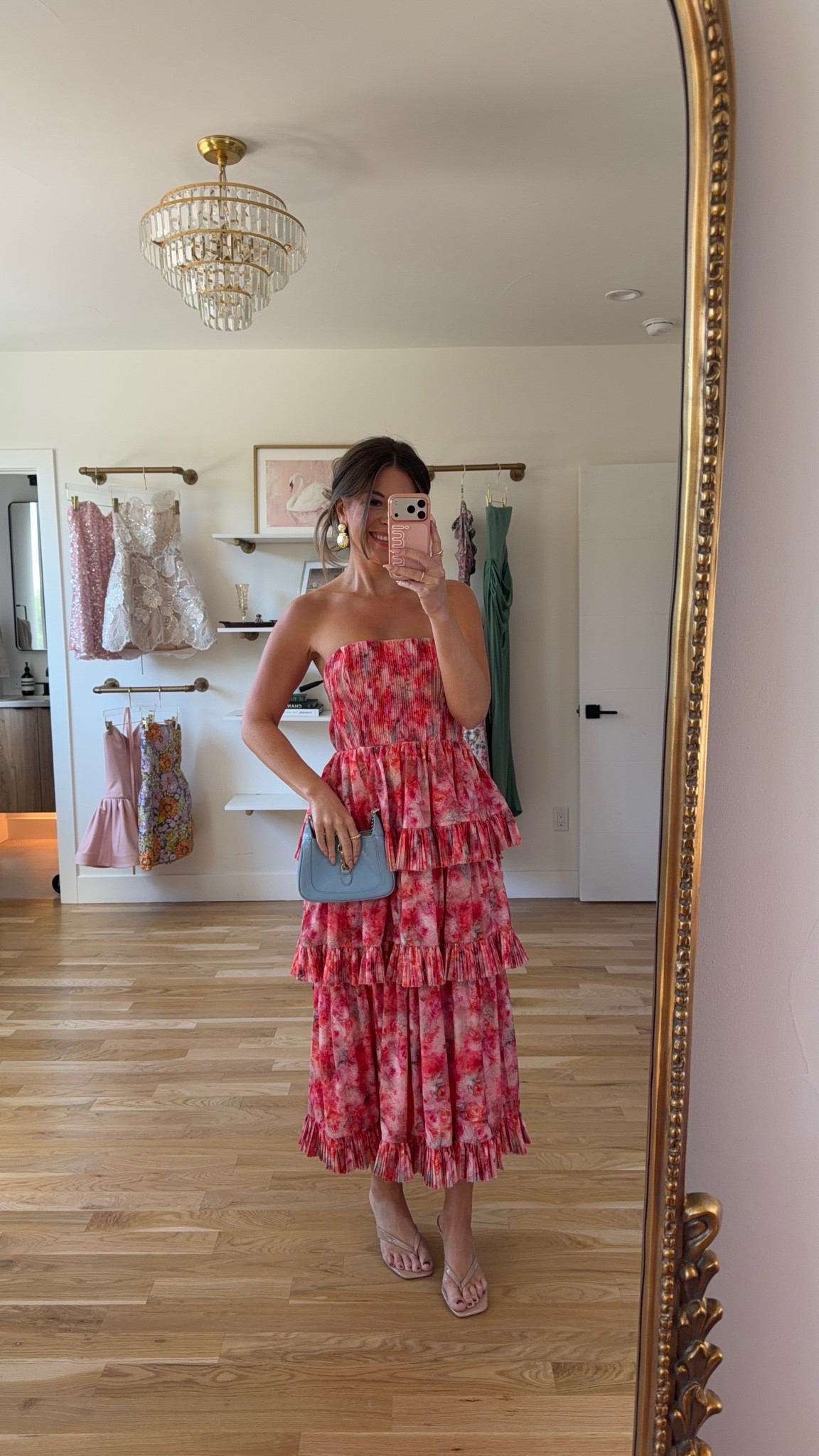 pink floral strapless dress with tiered skirt lulus formal event & wedding guest dress under $80 💍 use code emerson20 for 20% off

Im 5’4” and sized down to xs

affordable fashion finds, fall wedding guest dresses, wedding guest dresses, cocktail dresses, semi-formal dresses, black tie wedding guest dresses, destination wedding guest dresses, garden party dresses, wedding guest outfit ideas

#LTKU #LTKootd #LTKWedding