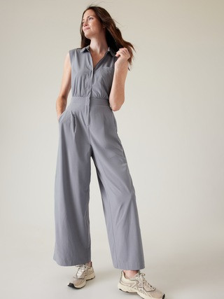 Brooklyn Heights Wide Leg Jumpsuit | Athleta