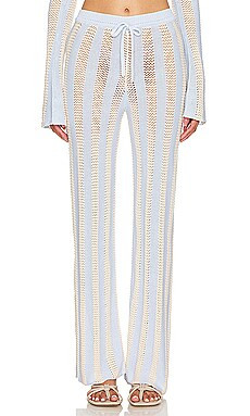 Capittana Paloma Pants in Light Blue from Revolve.com | Revolve Clothing (Global)