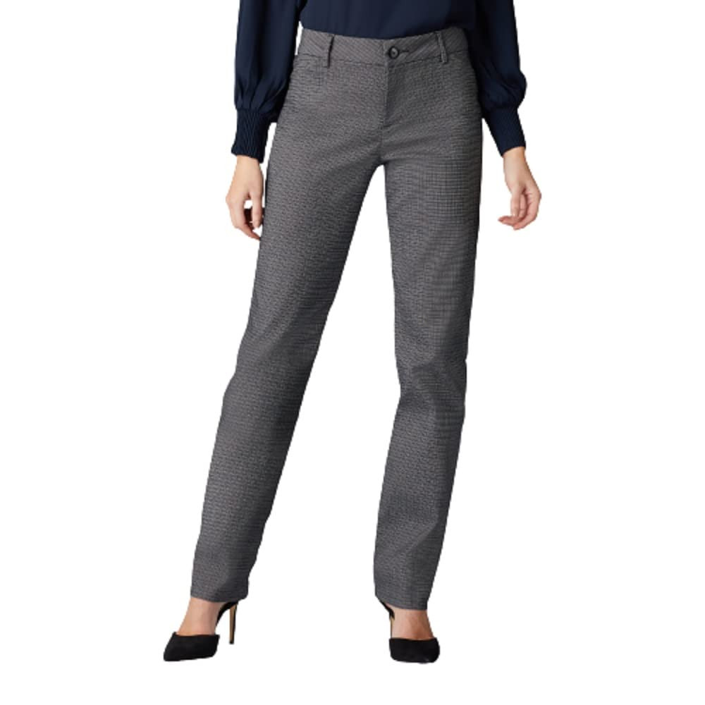 Lee Women's Petite Wrinkle Free Relaxed Fit Straight Leg Pant | Amazon (US)