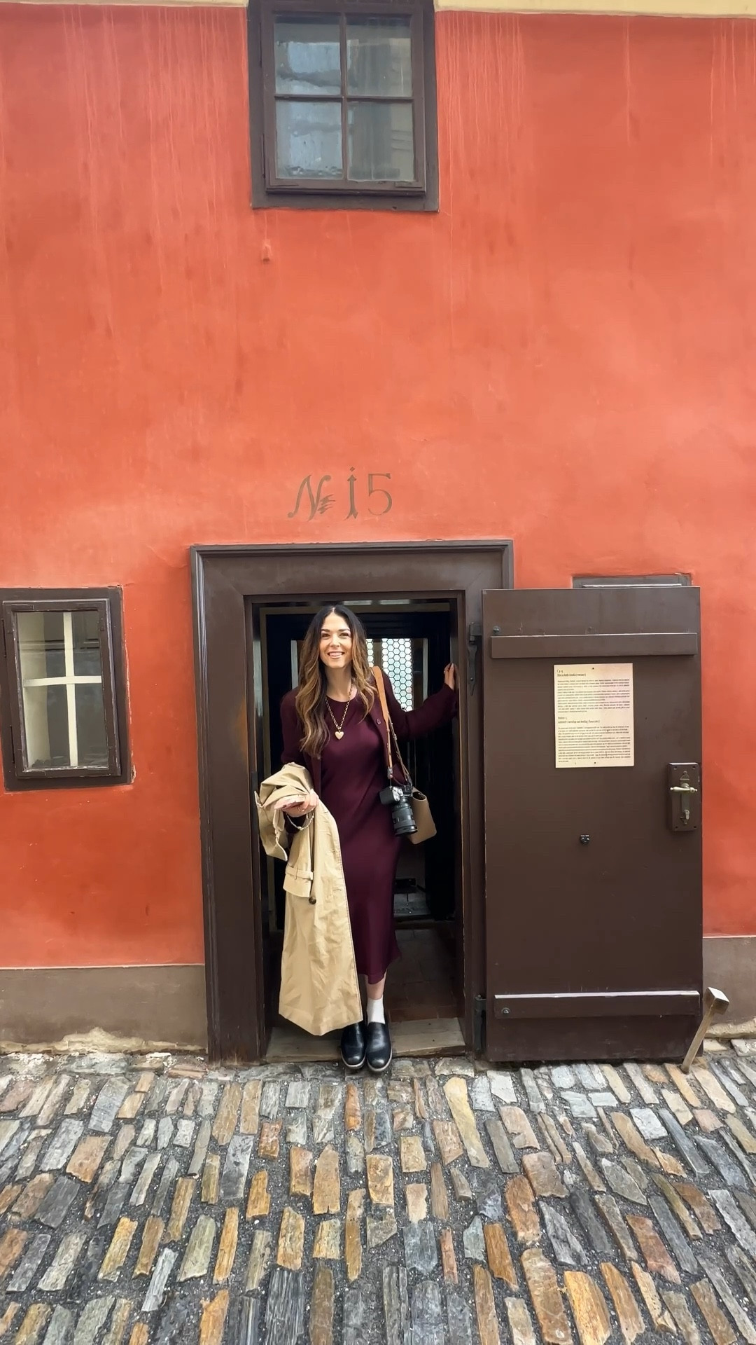 Exploring Prague in all quince favs! This silk dress is comfy AND washable, and paired with this gorgeous cashmere cardigan in the same color it is a cute monochromatic look. This trench is also the perfect early fall weight and great for keeping the rain at bay! 

#LTKTravel #LTKFindsUnder100 #LTKStyleTip