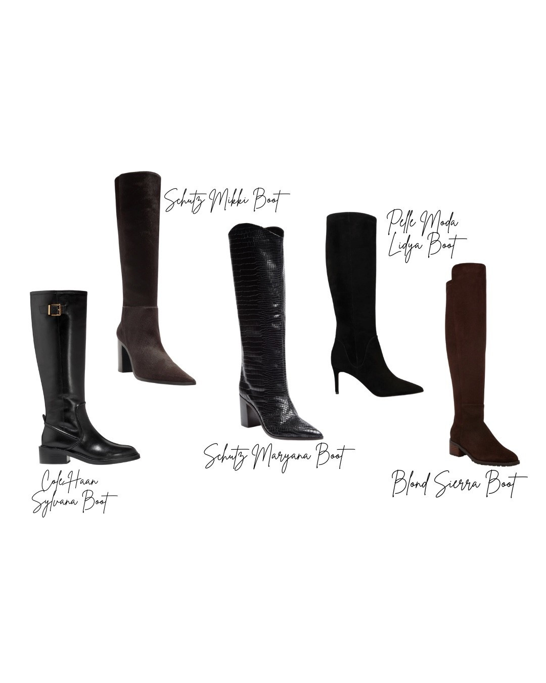 Knee high boots look so good with dresses and skirts. We went boot shopping and found some great boots to share with you!!

#LTKShoeCrush #LTKOver40