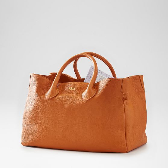 Elisabetta Slouch Leather Handbag | Mark and Graham