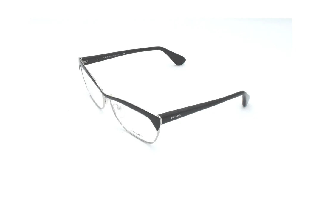 PRADA Eyeglasses VPR 57Q GAQ-1O1 Black Frame 56 Mm - Etsy | Etsy (US)