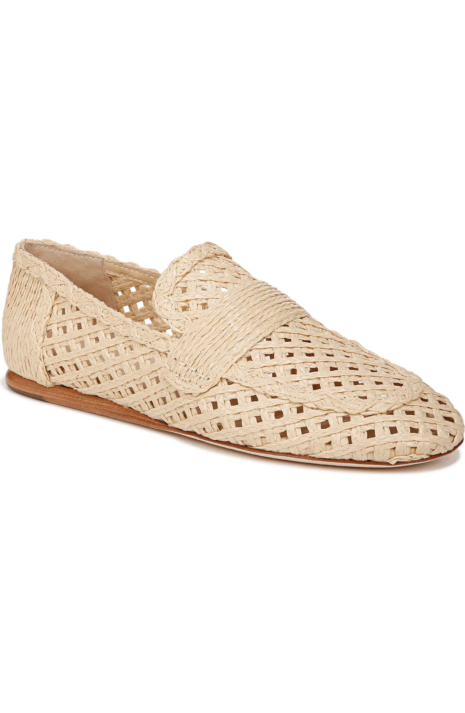 Vince Davis Raffia Loafer (Women) | Nordstrom | Nordstrom