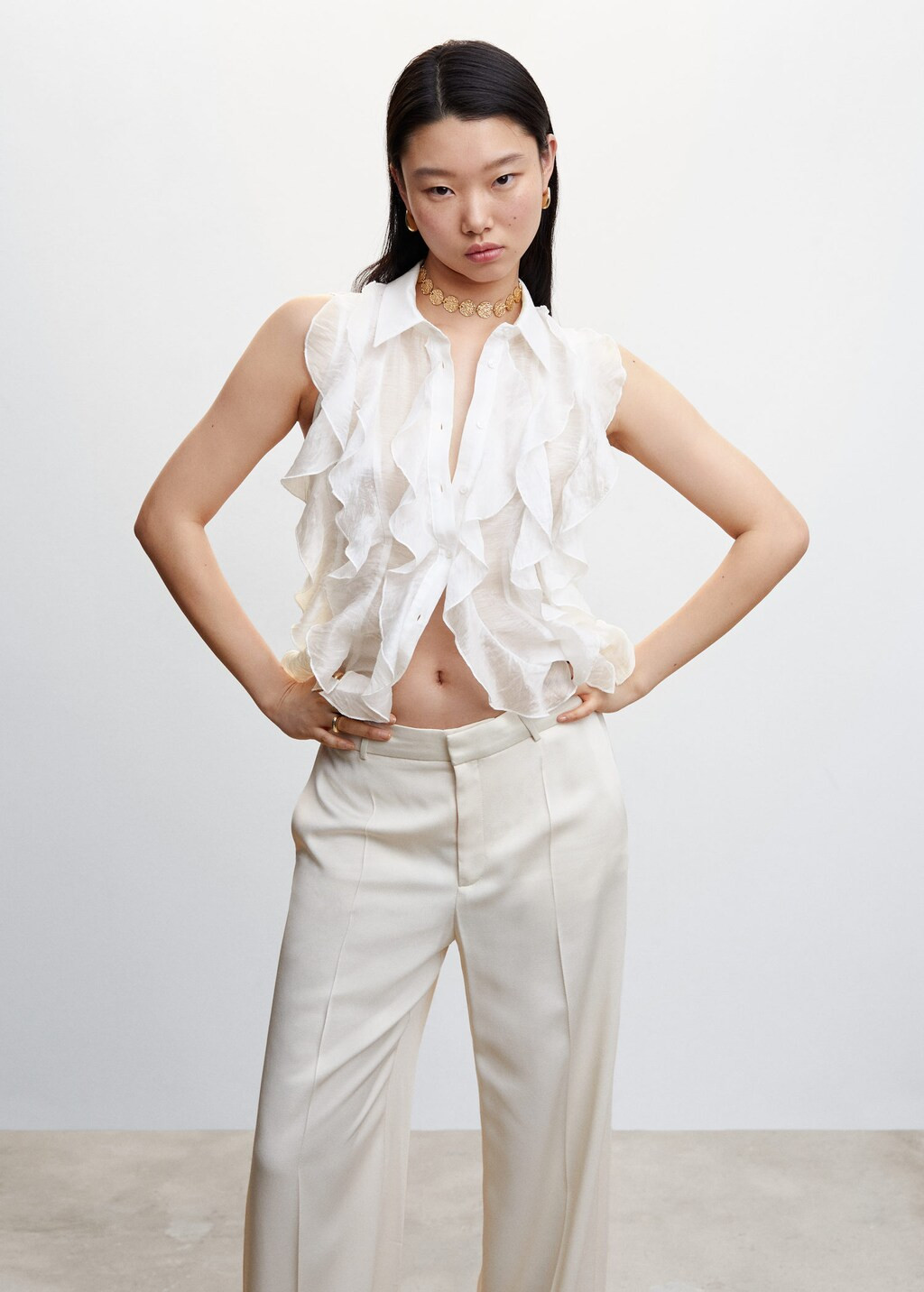 Shirts for Women 2023 | Mango United Kingdom | MANGO (UK)