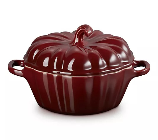 Le Creuset 12-oz Pumpkin Petite Cocotte - QVC.com | QVC